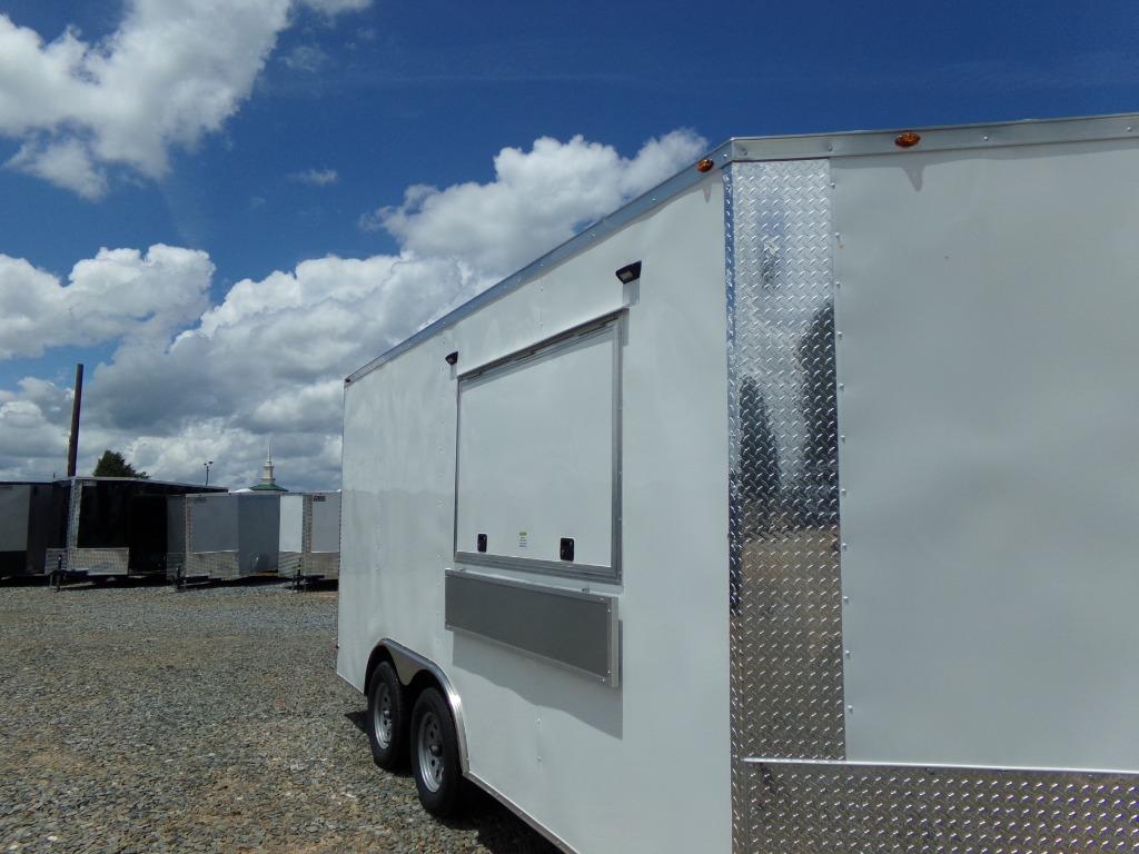 2022 Empire Cargo Trailers 8.5 x 16 fi ac sp ep  - $22,995