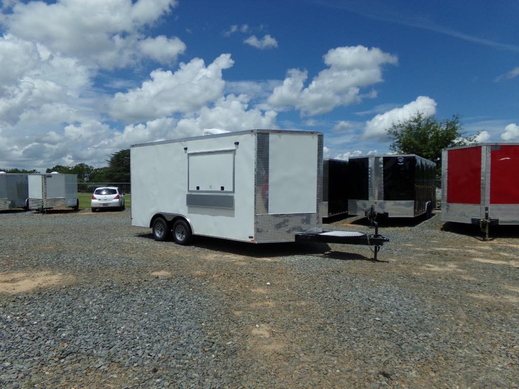 2022 Empire Cargo Trailers 8.5 x 16 fi ac sp ep  - $22,995