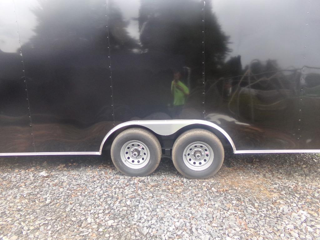 2022 freedom trailers 8.5 x 24 black - $10,495