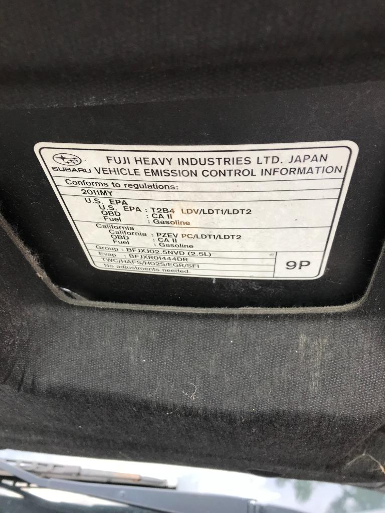 2011 Subaru Outback