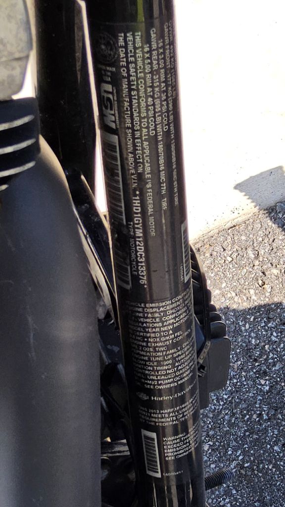 2013 Harley-davidson Dyna Fat Bob - $7,500