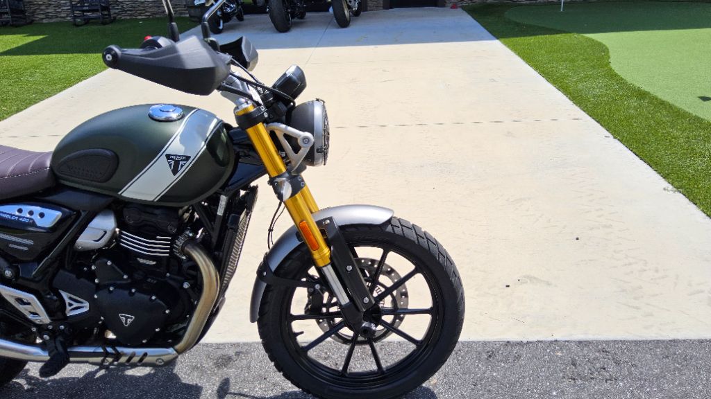 2025 Triumph Scrambler 400 X - $5,495