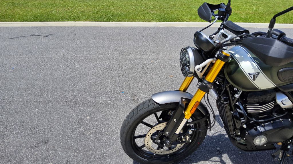 2025 Triumph Scrambler 400 X - $5,495