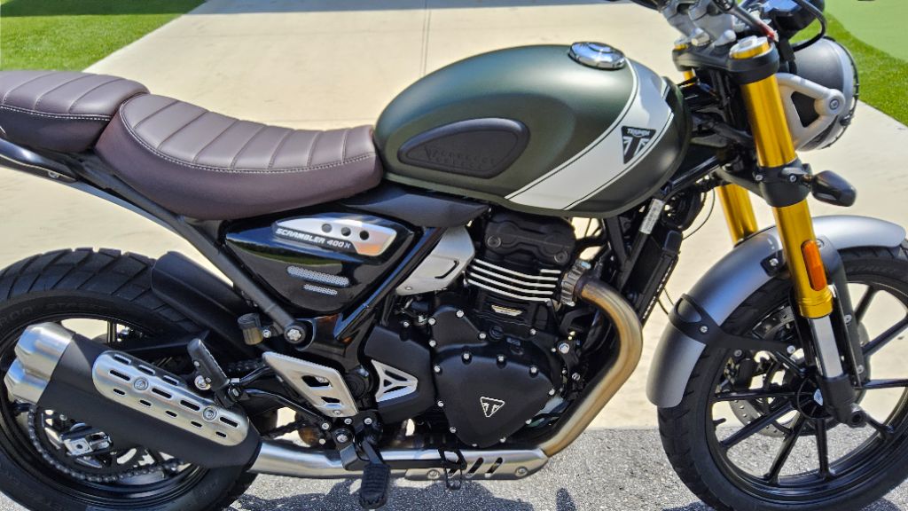 2025 Triumph Scrambler 400 X - $5,495