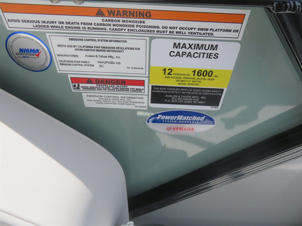 2027 Avalon 23 LSZ ENT - $91,800
