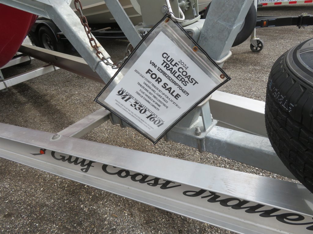 2024 Gulf Coast Trailers Boat Trailer - $5,495