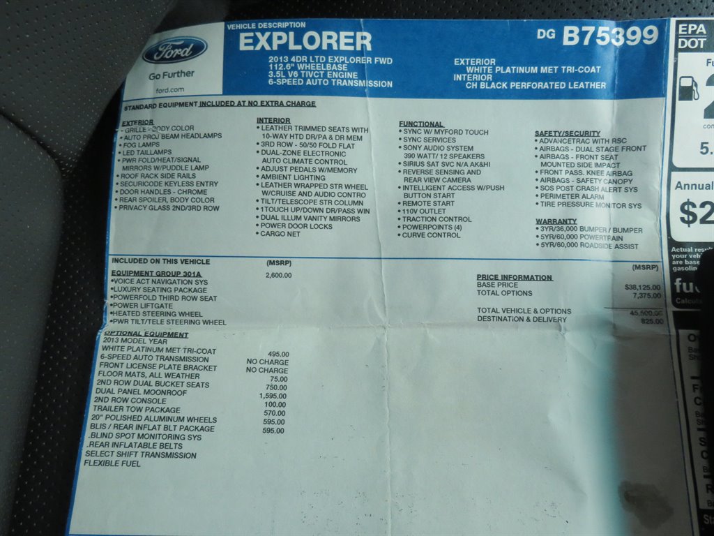 2013 Ford Explorer Limited photo