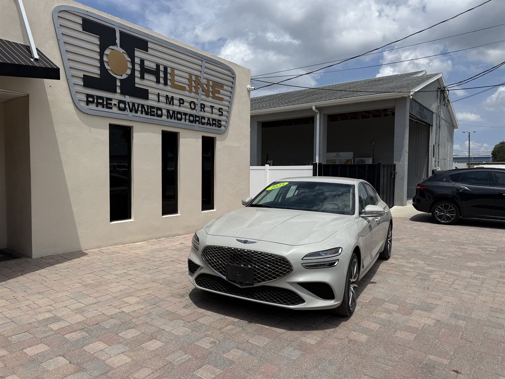 2025 Genesis G70 - $29,970