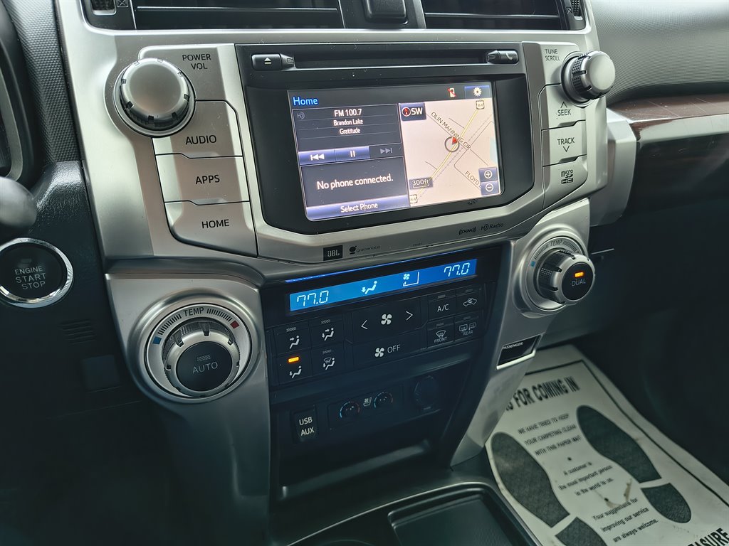 2016 Toyota 4Runner - $19,375