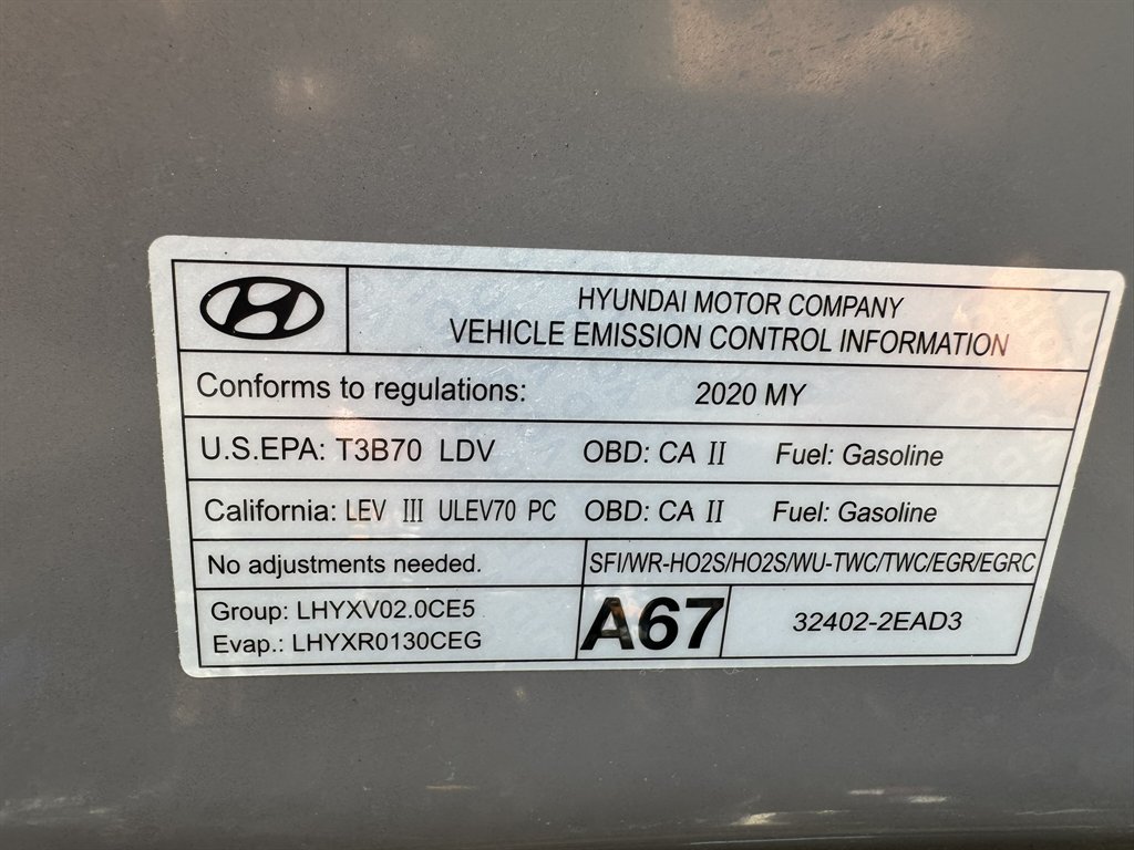 2020 Hyundai Elantra - $14,900