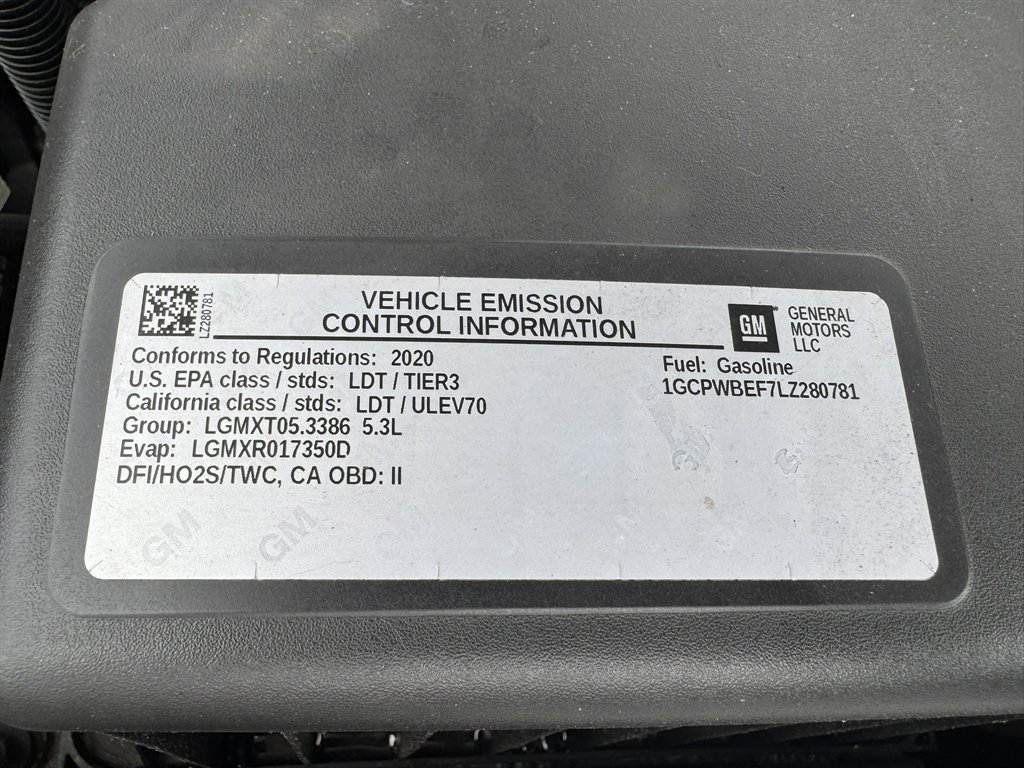 2020 Chevrolet Silverado - $16,995