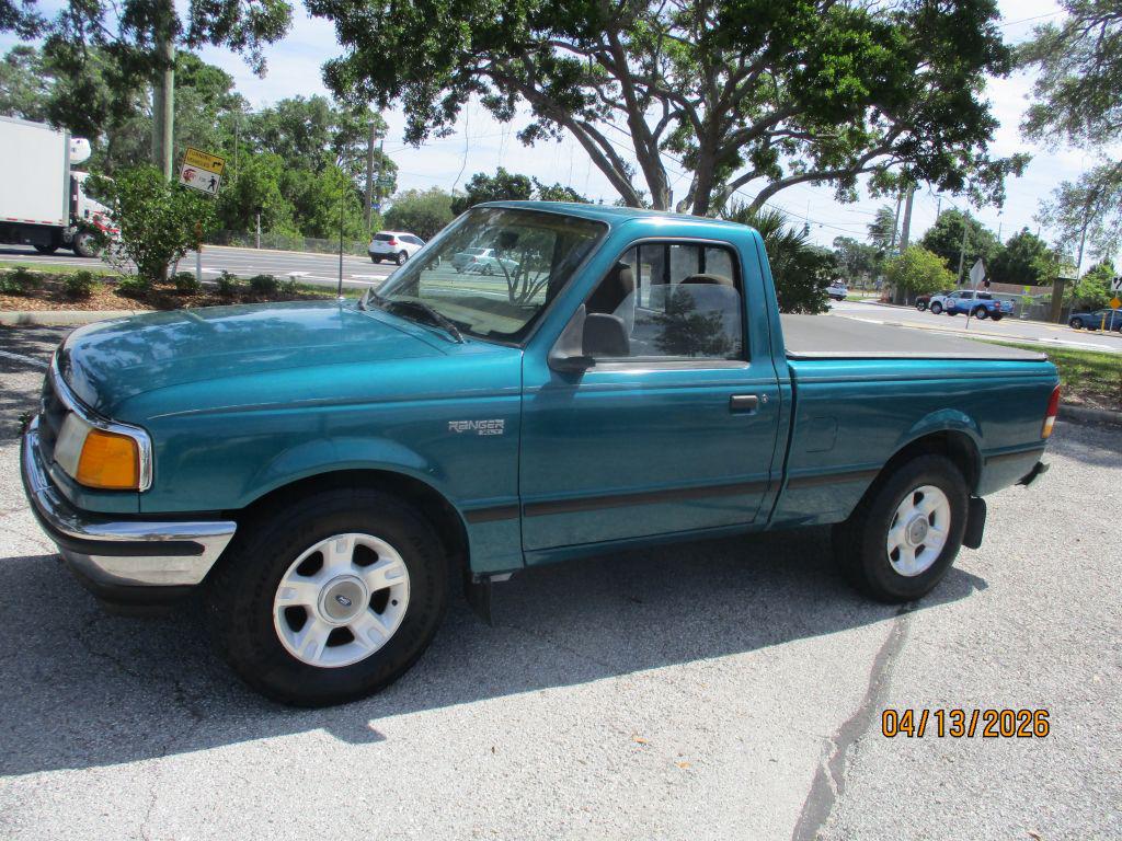 Green 1993 Ford Ranger Pickup Truck Automatic