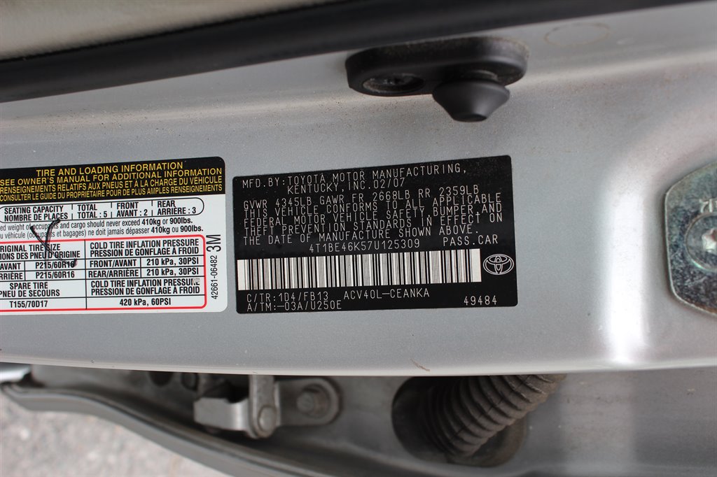 2007 Toyota Camry - $8,995