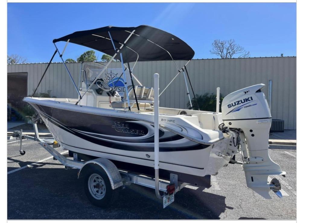 2016 CAROLINA SKIFF 20HFC SEA CHASER - $23,995