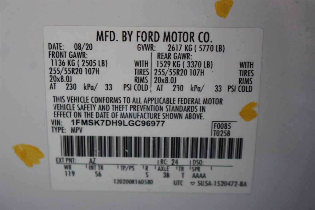 2020 Ford Explorer XLT photo