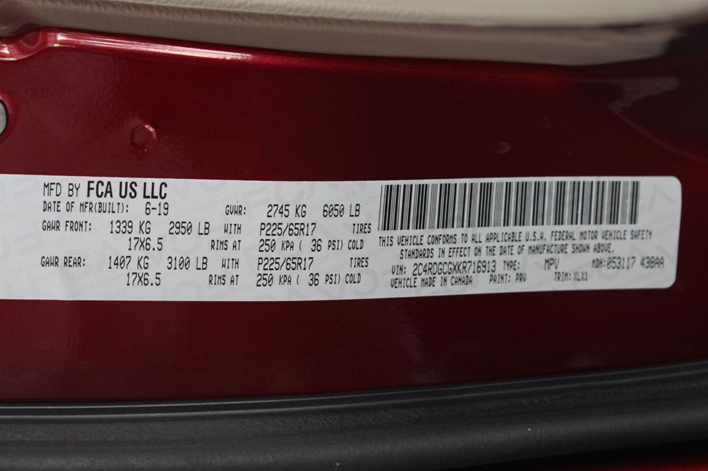 2019 Dodge Grand Caravan - $29,995