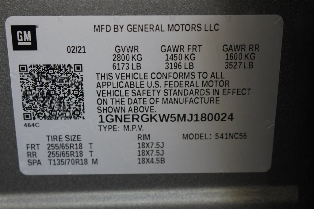 2021 Chevrolet Traverse - $14,995