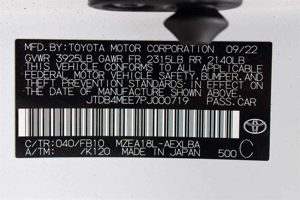 2023 Toyota Corolla - $18,995