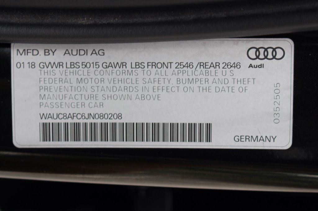 2018 Audi A6 - $19,995