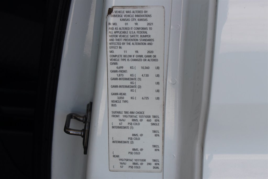 2020 Ford Transit - $49,995