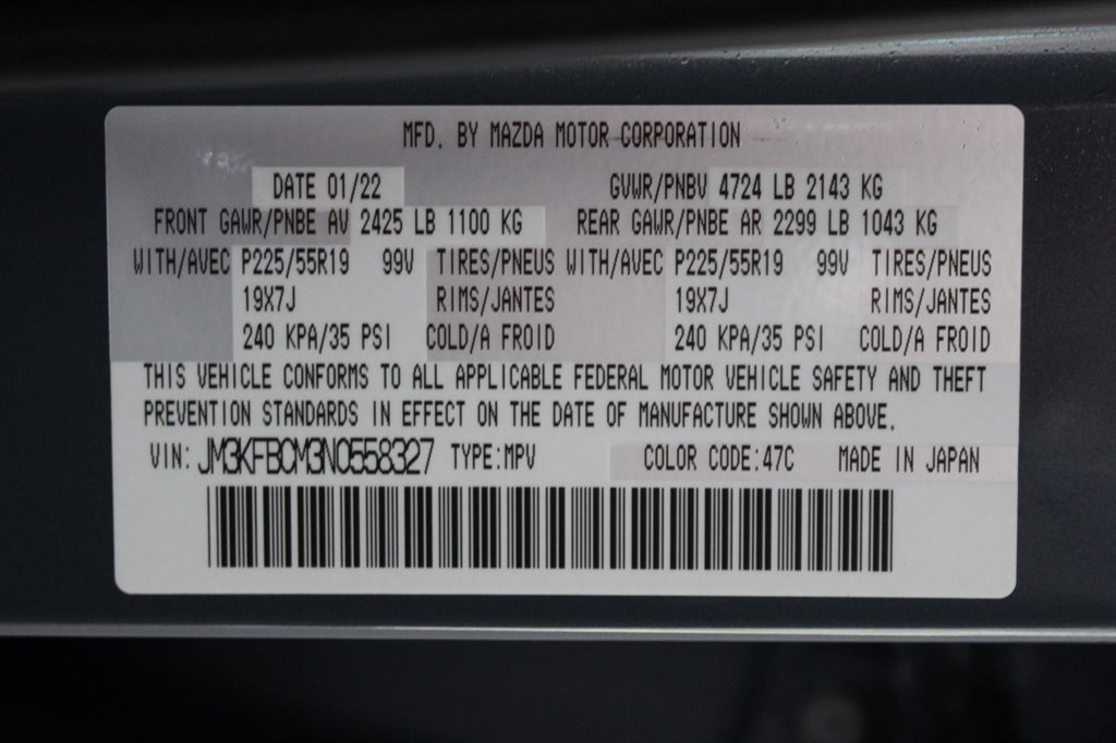 2022 MAZDA CX-5 - $22,995