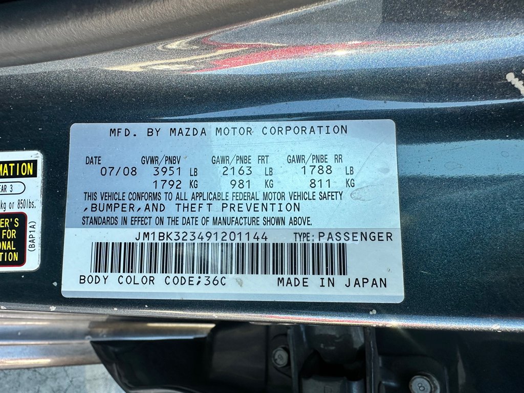 2009 Mazda Mazda3 s Grand Touring photo