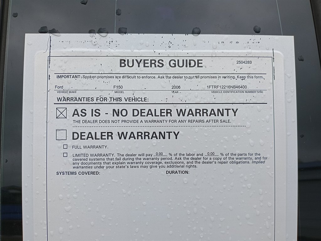 2006 Ford F-150 XL photo