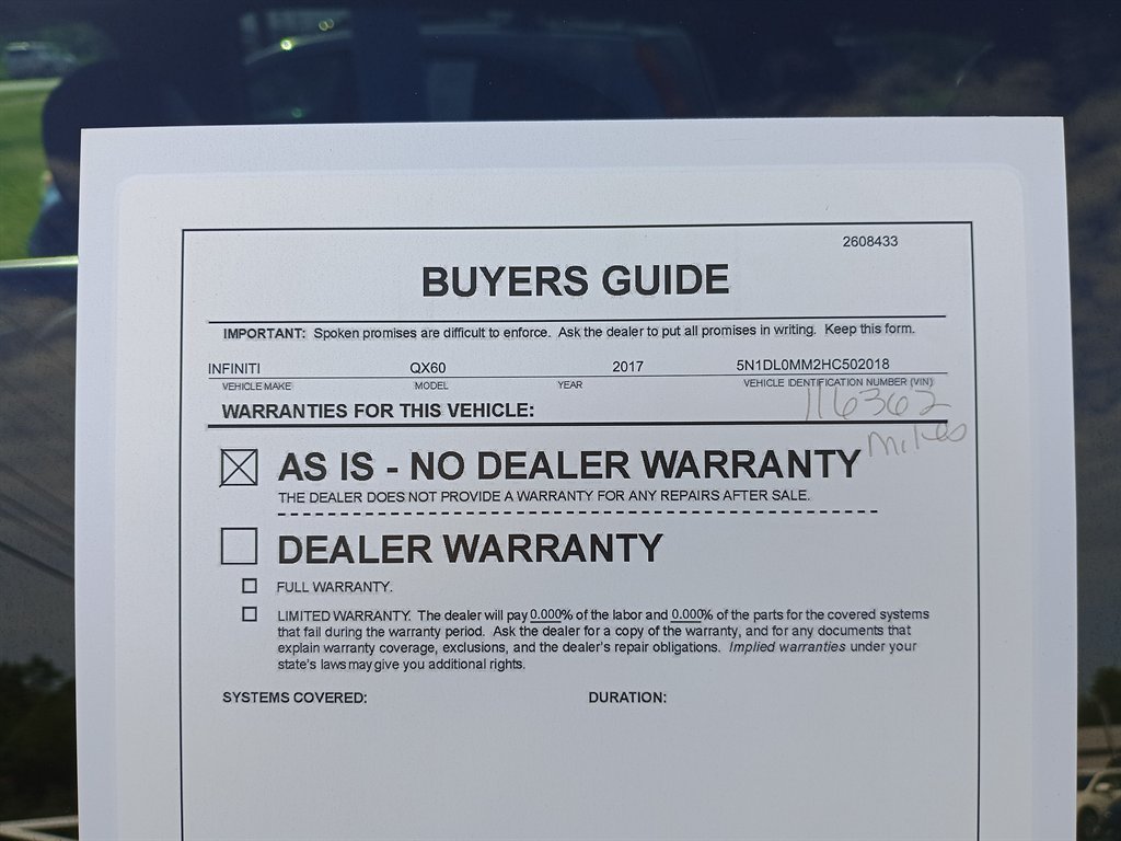 2017 INFINITI QX60