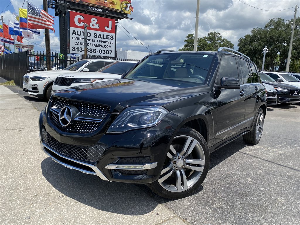 Black 2013 Mercedes-Benz GLK 350 SUV / Crossover Rear-Wheel Drive Automatic