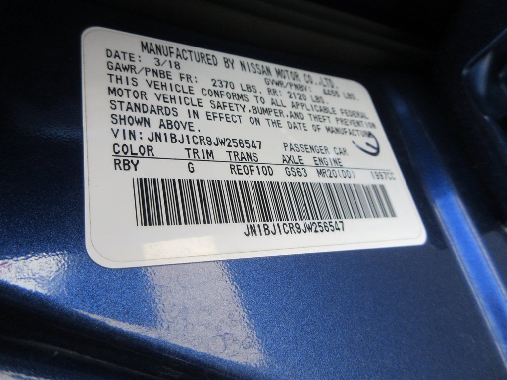 2018 Nissan Rogue - $9,996