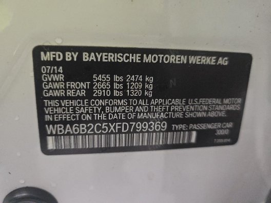 2015 BMW 6 Series - $14,790