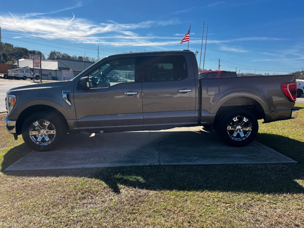 Gray 2021 Ford F-150 Pickup Truck 4X2 Automatic