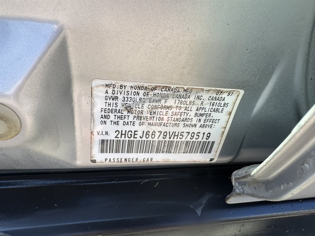 1997 Honda Civic - $2,450