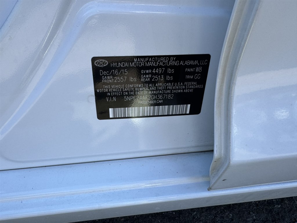 2016 Hyundai Sonata - $12,890
