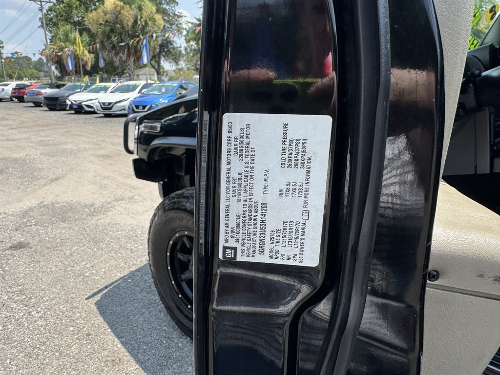 2003 HUMMER H2 - $13,745