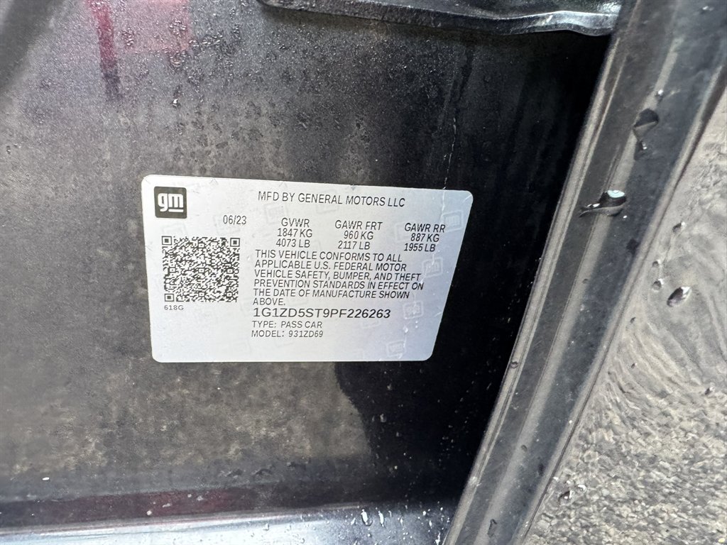 2023 Chevrolet Malibu - $21,880