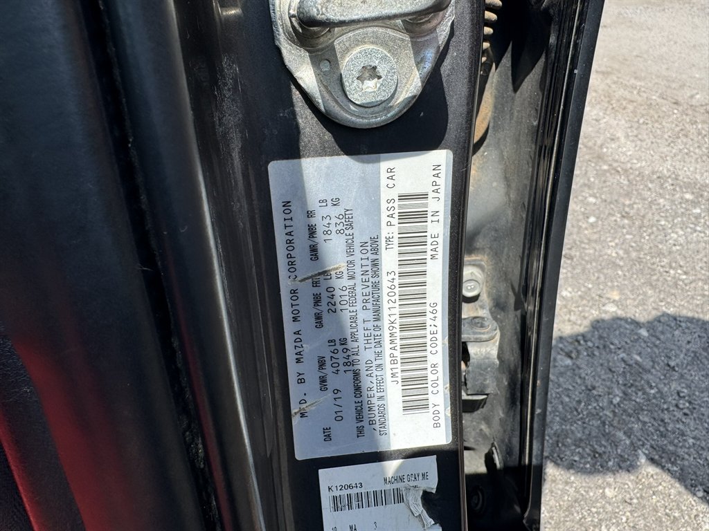 2019 MAZDA MAZDA3 - $3,850