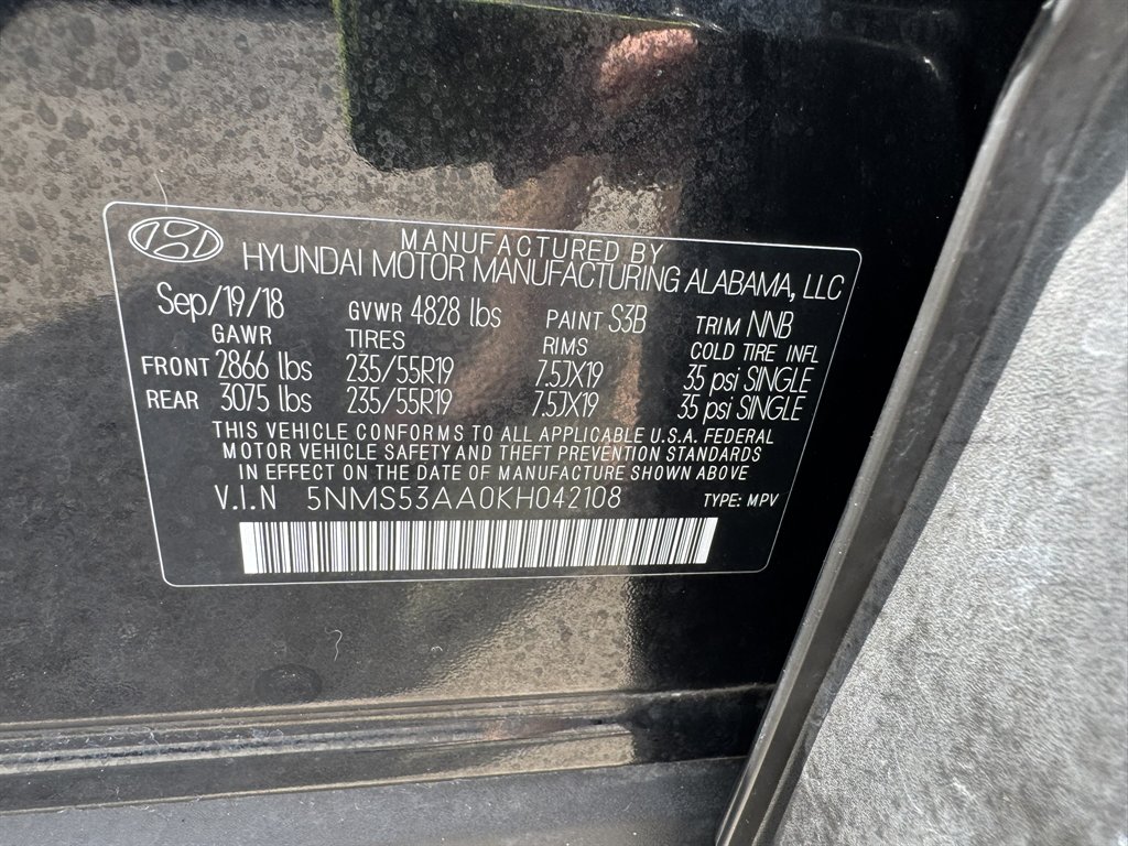 2019 Hyundai Santa Fe - $16,835