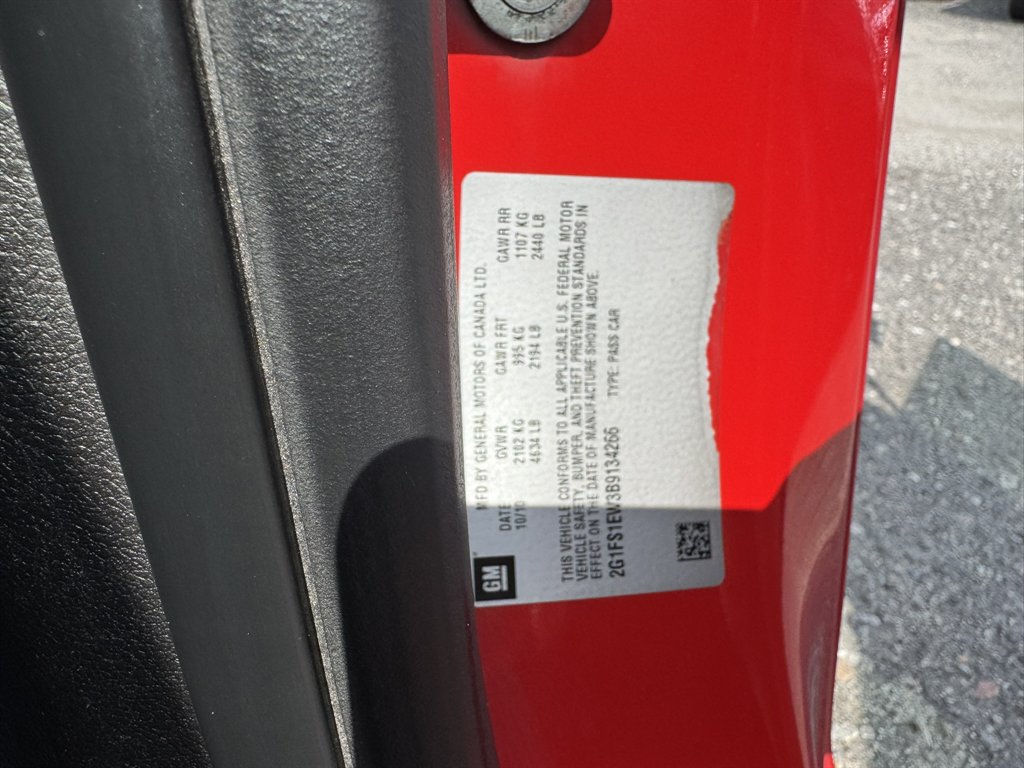 2011 Chevrolet Camaro - $16,745