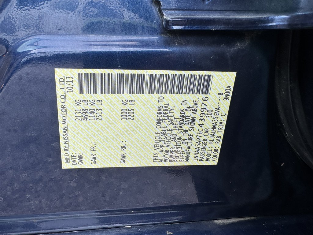 2014 Nissan Maxima - $11,209