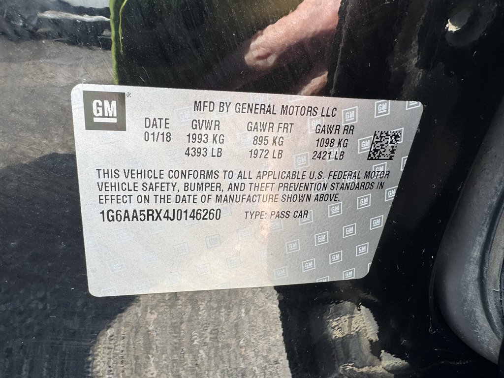 2018 Cadillac ATS - $17,650