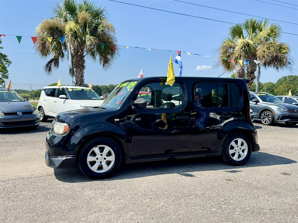 Black 2009 Nissan Cube Wagon Front-Wheel Drive Automatic