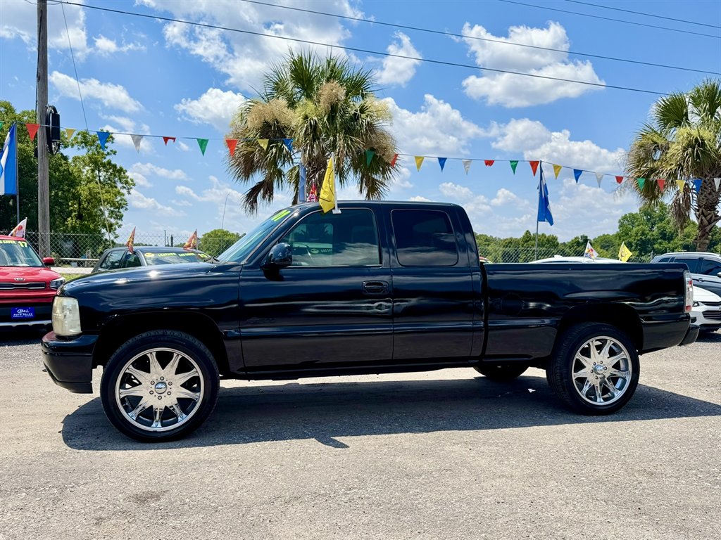 Black 2001 Chevrolet Silverado 1500 Pickup Truck Four-Wheel Drive Automatic