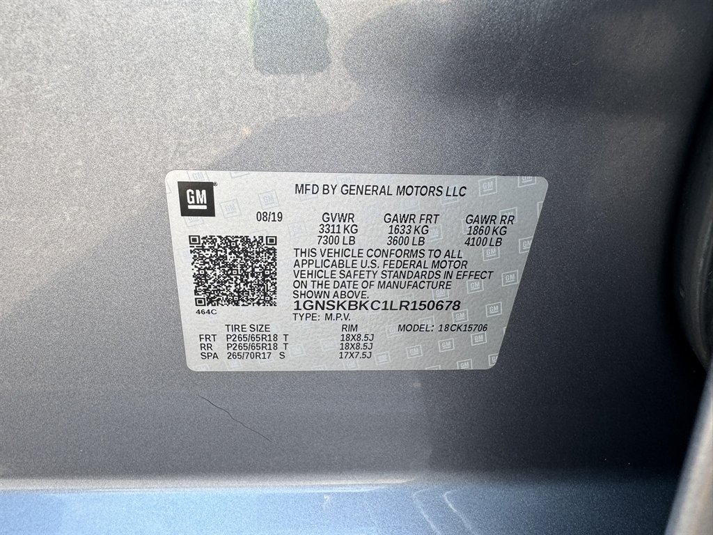 2020 Chevrolet Tahoe