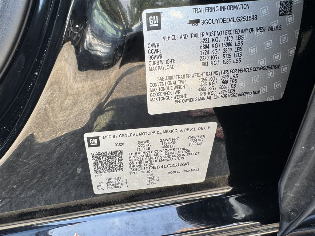 2020 Chevrolet Silverado - $32,500