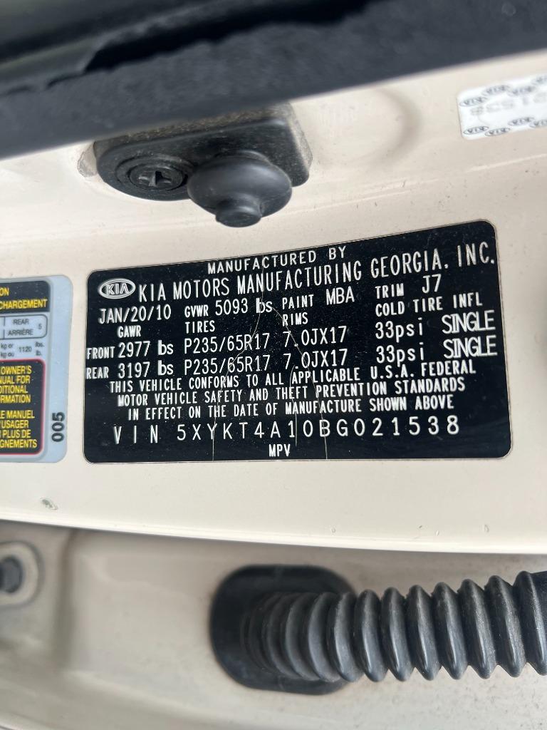 2011 Kia Sorento - $5,899