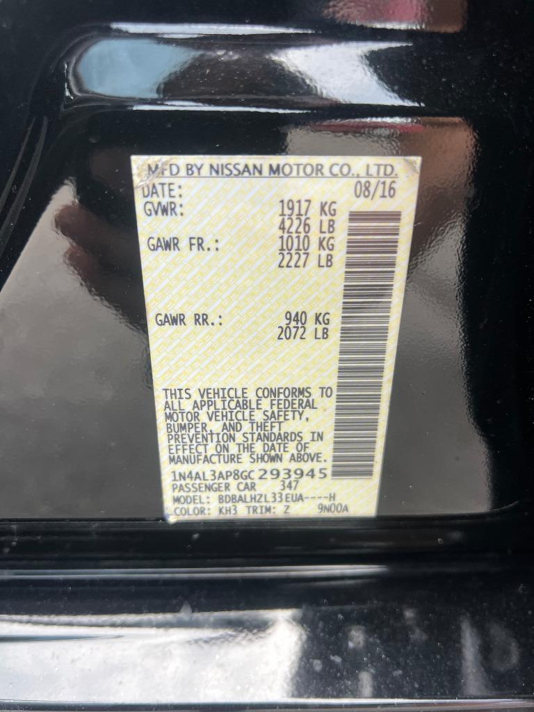 2016 Nissan Altima - $7,499