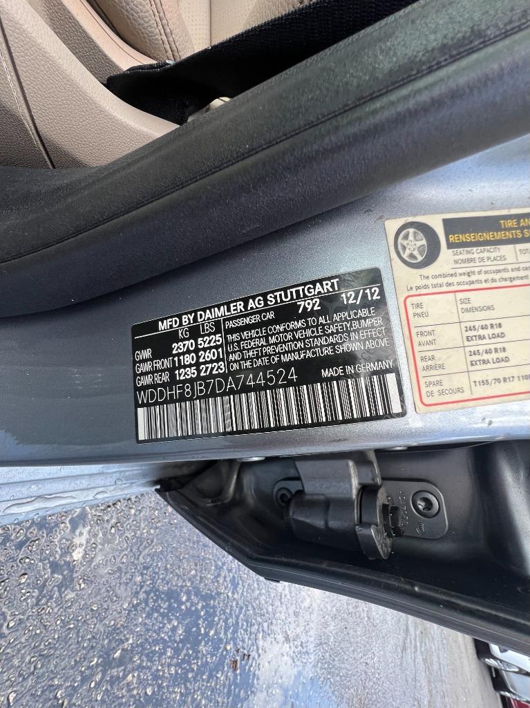 2013 Mercedes-Benz E-Class - $5,599