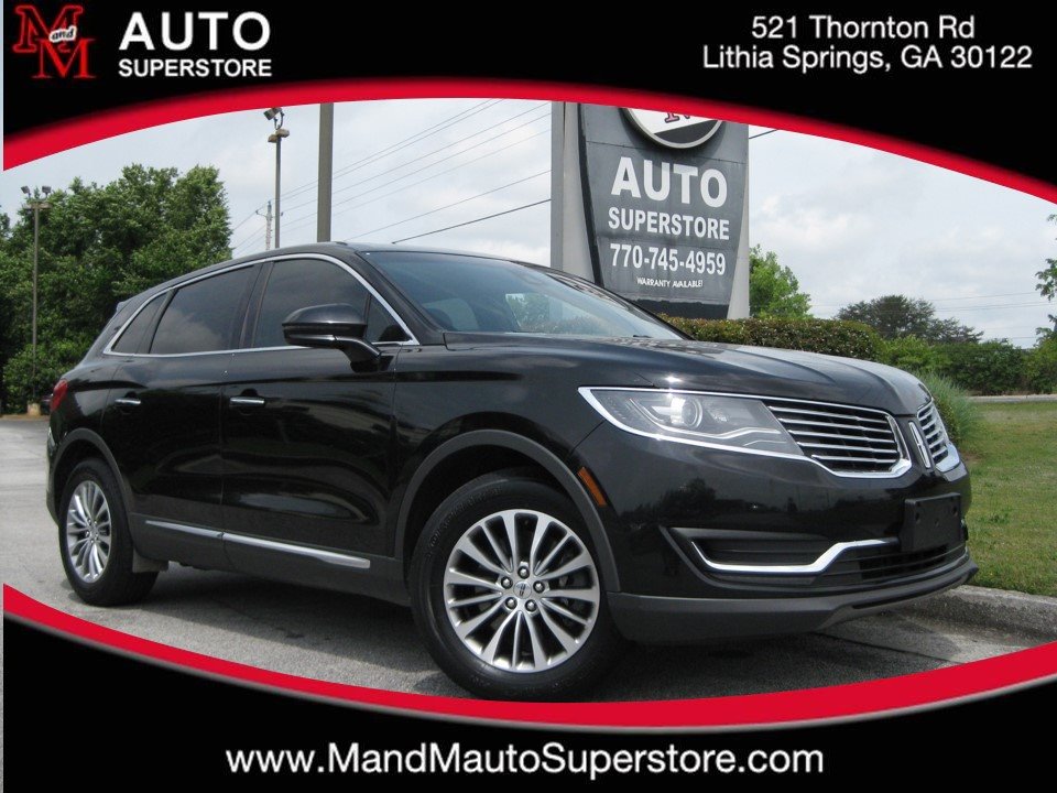 The 2016 Lincoln MKX Select Plus photos