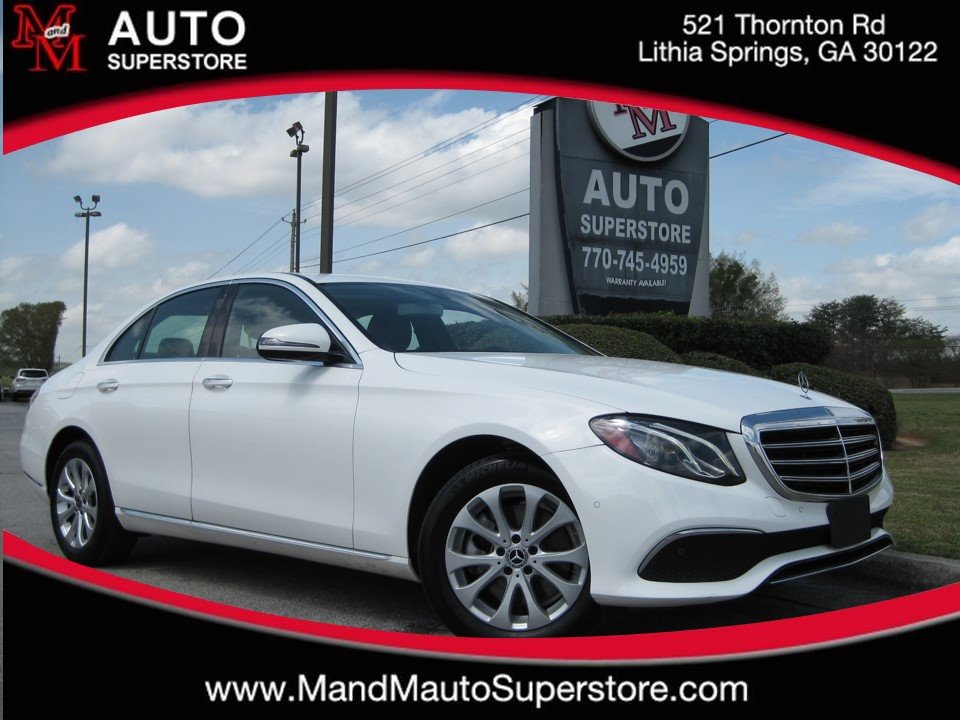 2018 Mercedes-Benz E-Class E300 With Sunroof AN photo